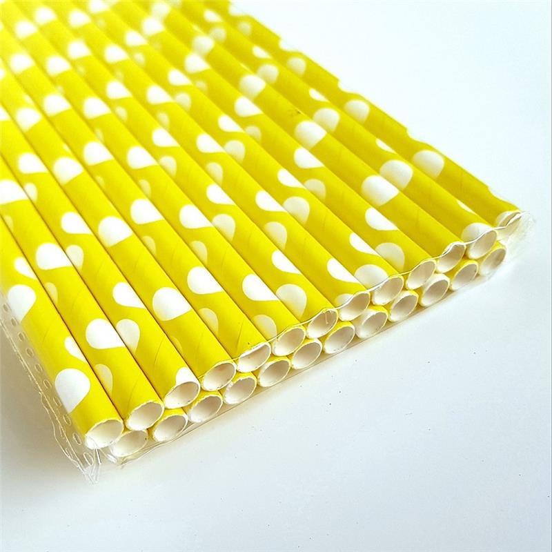SORBETE POLIPAPEL x 25 u. LUNAR Amarillo