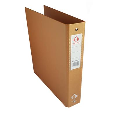 CARPETA ESCOLAR 3x40 VINILICO METALIZADO Dorado