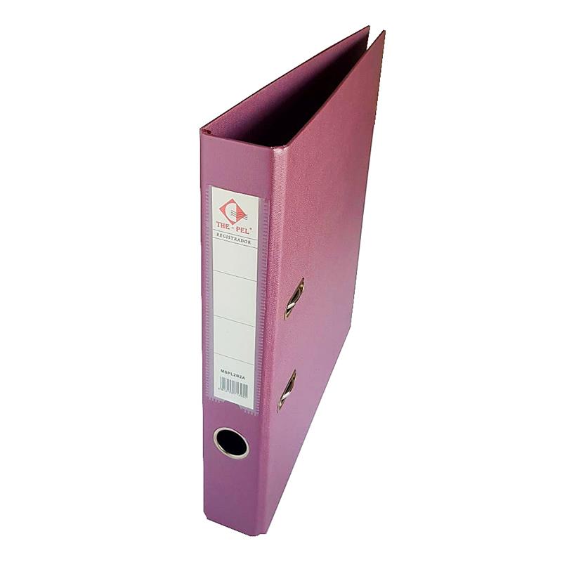 BIBLIORATO A4 L/Bajo METALIZADO Violeta