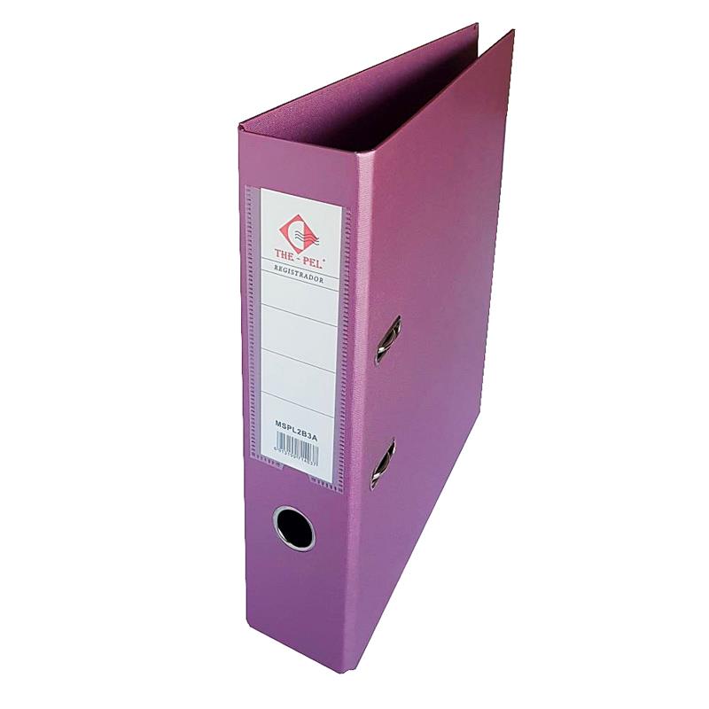 BIBLIORATO A4 METALIZADO Violeta