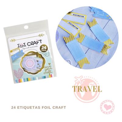 STICKERS IBI CRAFT Travel x 24 u.