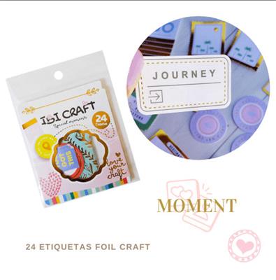 STICKERS IBI CRAFT Moments x 24 u.