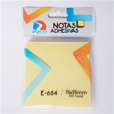 NOTA ADHESIVA 75x75 mm. 100 h. Am.