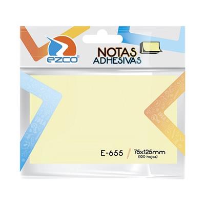 NOTA ADHESIVA 75x125 mm. 100 h. Am.