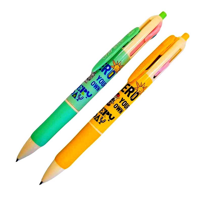 BOLIGRAFO COLOURS 4 COLORES Frases