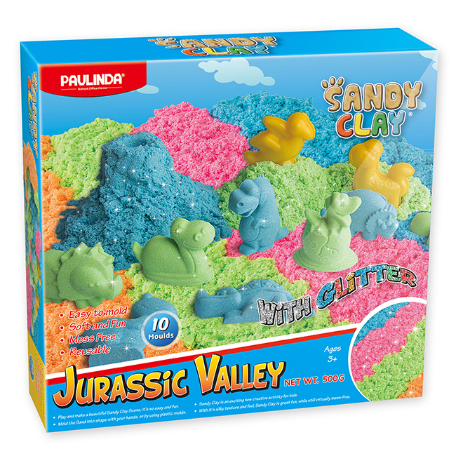 MASA PAULINDA SET SANDY CLAY Jurassic Valley Glitter