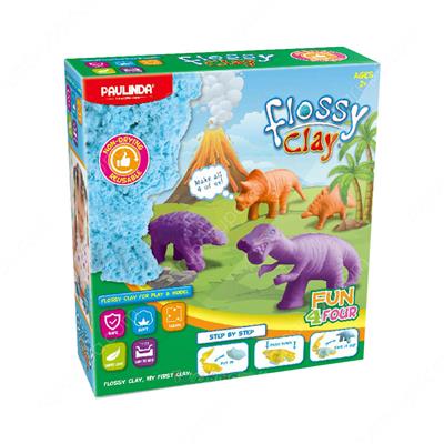 MASA PAULINDA FLOSSY CLAY DINOSAURIOS