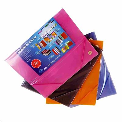 CARPETA SOLAPA Y ELASTICO PLASTICA A4