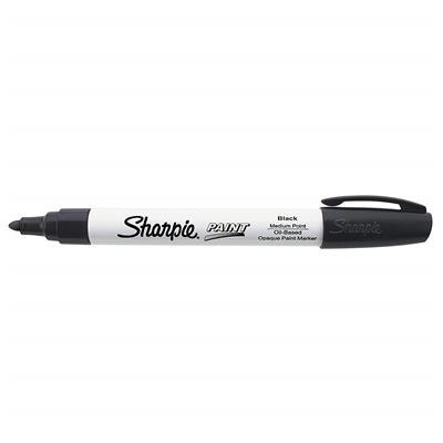 MARCADOR SHARPIE PAINT MEDIO Negro