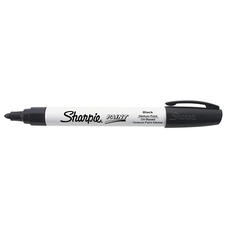 MARCADOR SHARPIE PAINT MEDIO Negro