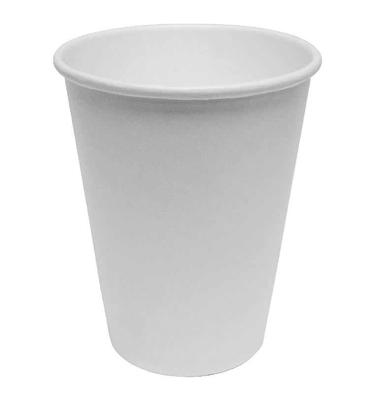VASO POLIPAPEL 8 oz. x 8 u. Blanco