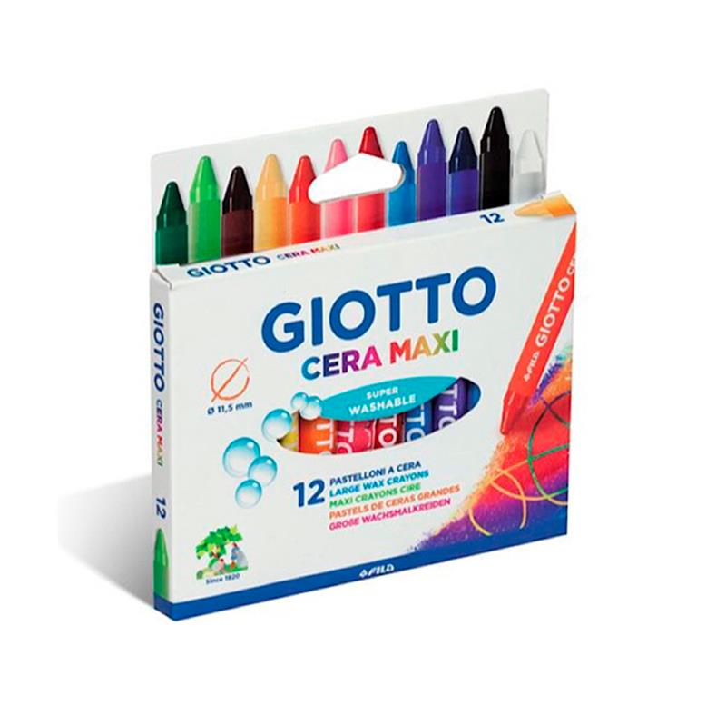 CRAYON GIOTTO MAXI x 12 u.