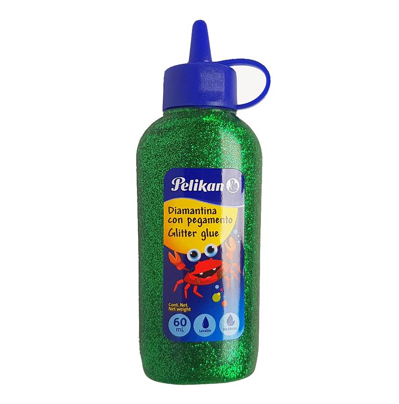 ADHESIVO PELIKAN GLITTER 60 ml. Verde