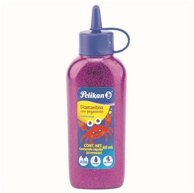 ADHESIVO PELIKAN GLITTER 60 ml. Lila