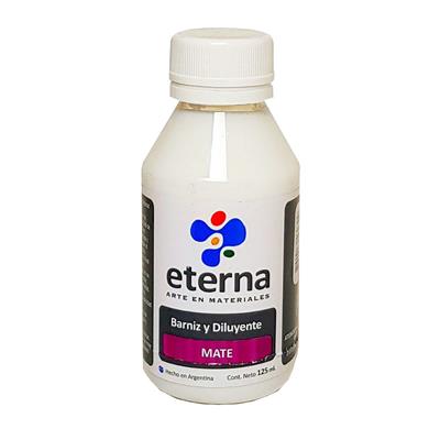 BARNIZ y DILUYENTE  MATE x  125 ml.
