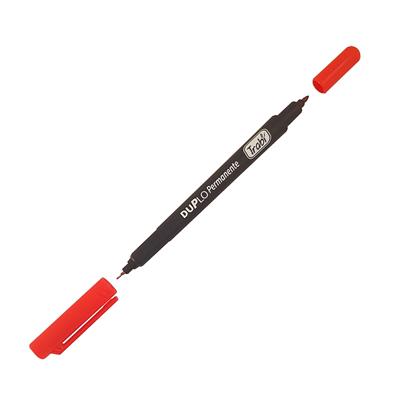 MARCADOR TRABI DUPLO Rojo