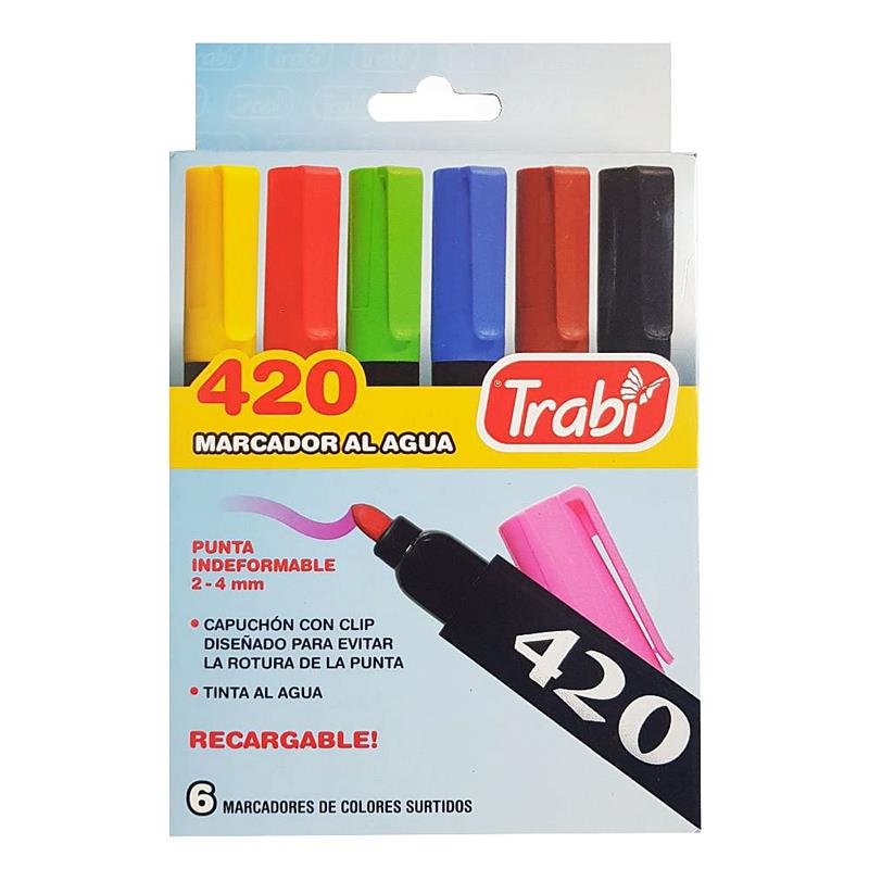MARCADOR TRABI 420 x 12 u.