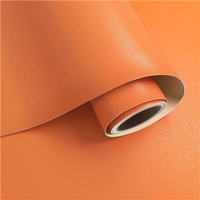 PAPEL ADHESIVO LISO x  2 m. Naranja