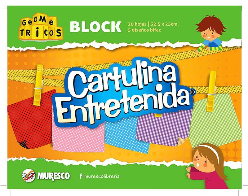 BLOCK DIBUJO ENTRETENIDA Geométricos