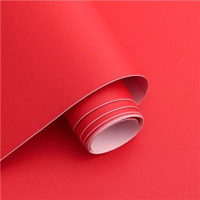 PAPEL ADHESIVO LISO x 10 m. Rojo