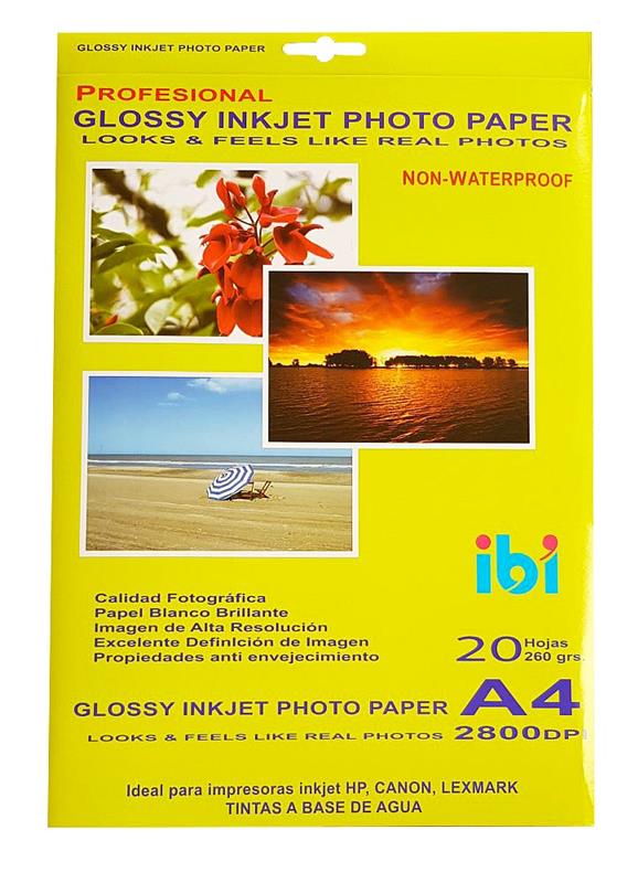 PAPEL FOTOGRAFIC A4 230 g.