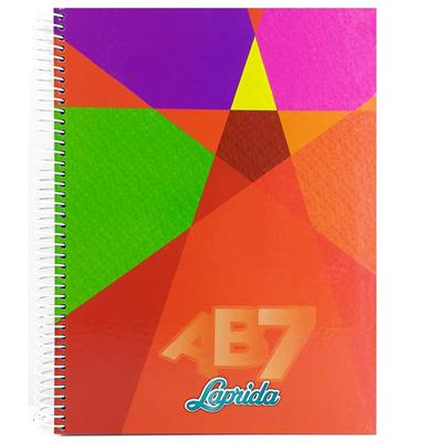 CUADERNO 21x27 x 100 h. Rayado con ESPIRAL