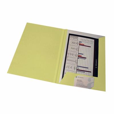 CARPETA PRESENTACION x 25 u. Amarilla