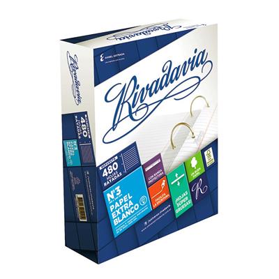 REPUESTO Nº 3 x 480 h. RIVADAVIA Rayadas