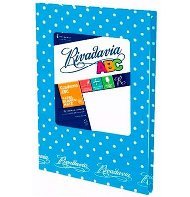 CUADERNO 19x23 = ABC LUNAR Celeste x 50 h.