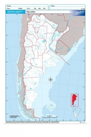 MAPA Nº 5 ARGENTINA POLITICO