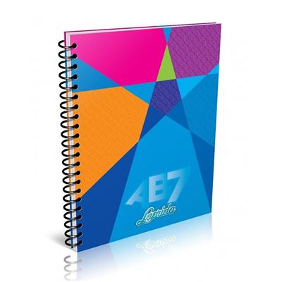 CUADERNO 21x27 x 60 h. Cuadriculado con ESPIRAL