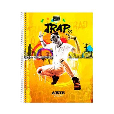 CUADERNO 16x21 x 80 h. ARTE Music Rayado