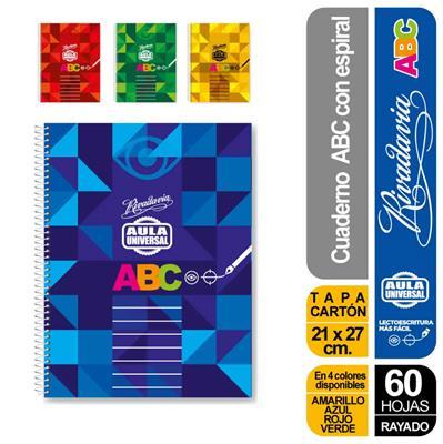 CUADERNO ABC AULA UNIVERSAL Rayado