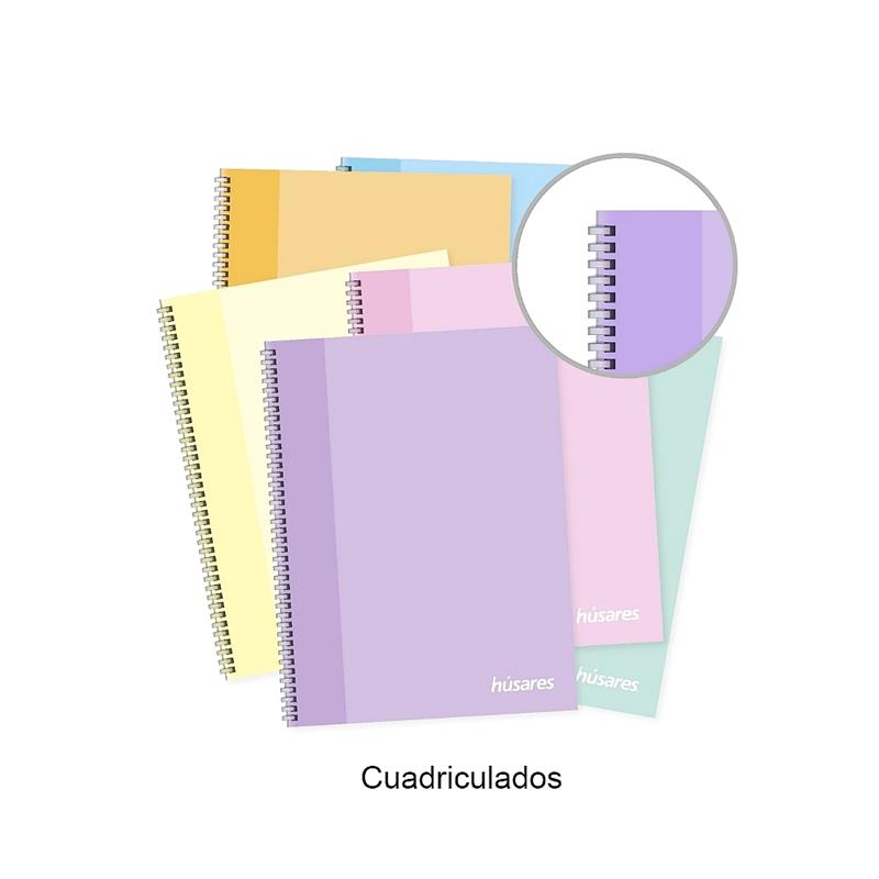 CUADERNO 16x21 x 80 h. Soft Ring Cuadriculado