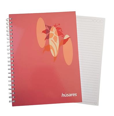 CUADERNO 29,7 = x 120 h. HUSARES Tapa Dura