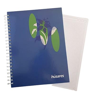 CUADERNO 29,7 # x 120 h. HUSARES Tapa Dura