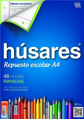 REPUESTO A4 48 h. = HUSARES