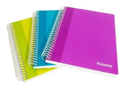 CUADERNO 16X21# x 80 h. HUSARES