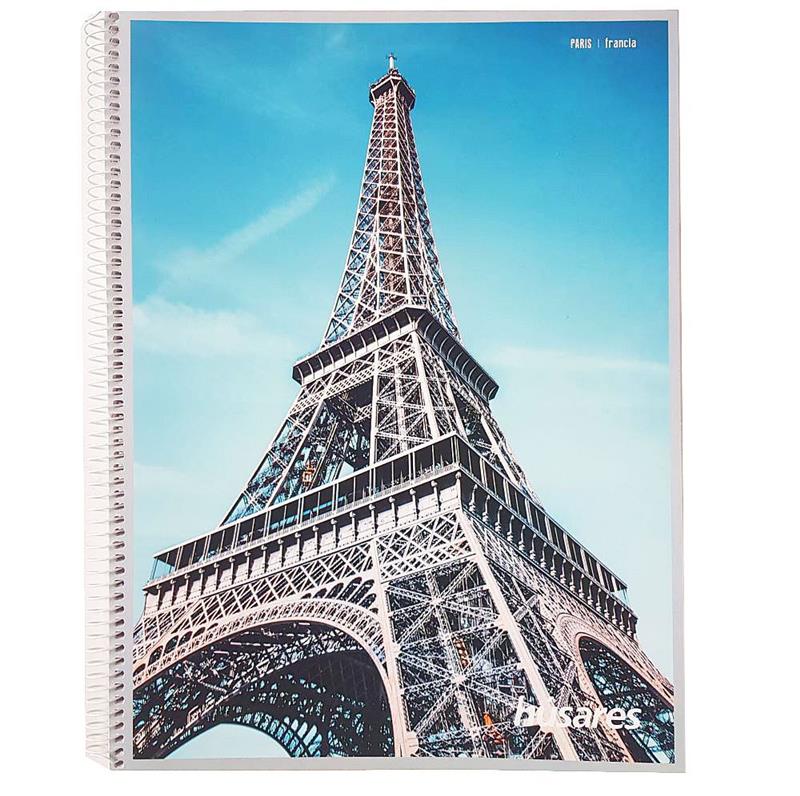 CUADERNO 29,7 x 80 h. Rayado Ciudades