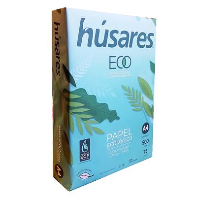 RESMA A4 75 g. HUSARES ECO