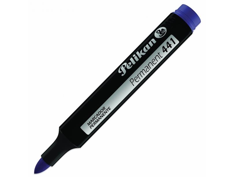 MARCADOR PELIKAN 441 Azul Indeleble