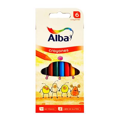 CRAYON ALBA  x  6 u.