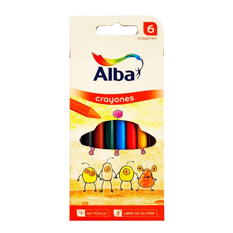 CRAYON ALBA  x  6 u.