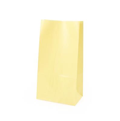 BOLSA COTILLON x 25 u. Amarillo Pastel