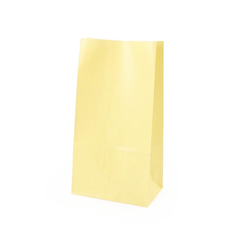BOLSA COTILLON x 25 u. Amarillo Pastel