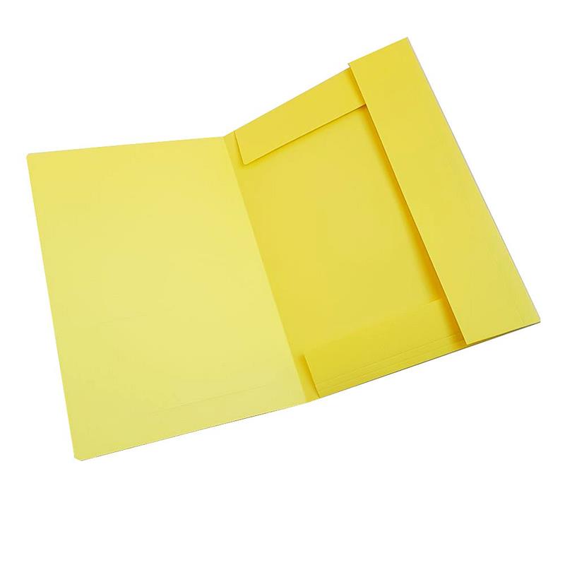 CARPETA 3 SOLAPAS Oficio Amarilla.