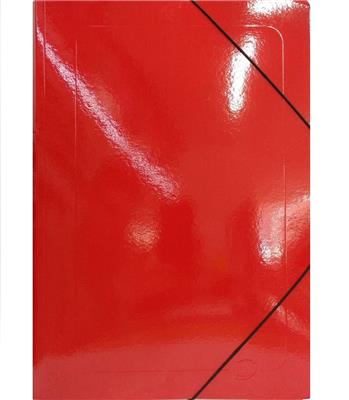 CARPETA SOLAPA y ELASTICO 35x50 Roja