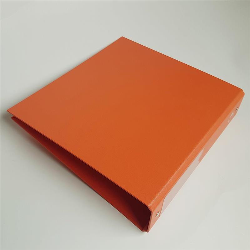 CARPETA ESCOLAR 3x40 VINILICO Naranja.