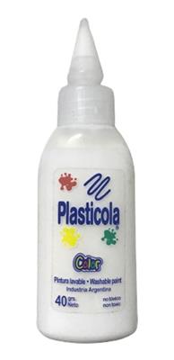 PLASTICOLA COLOR x 40 g. Blanco