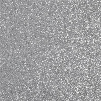 CARTULINA GLITTER PLATA